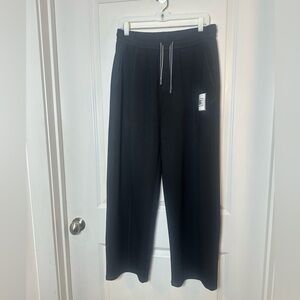 SWAG Pinnacle Design Black/White Cotton Relaxed Drawstring Waist Sweatpants, 3XL